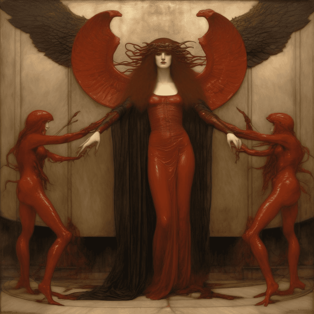The Blood of Medusa – Fernand Khnopff